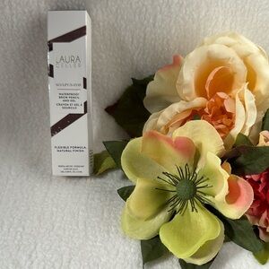 Laura Geller Sculpt-N-Stay Dark Brown Brow Pencil .007 oz. NEW